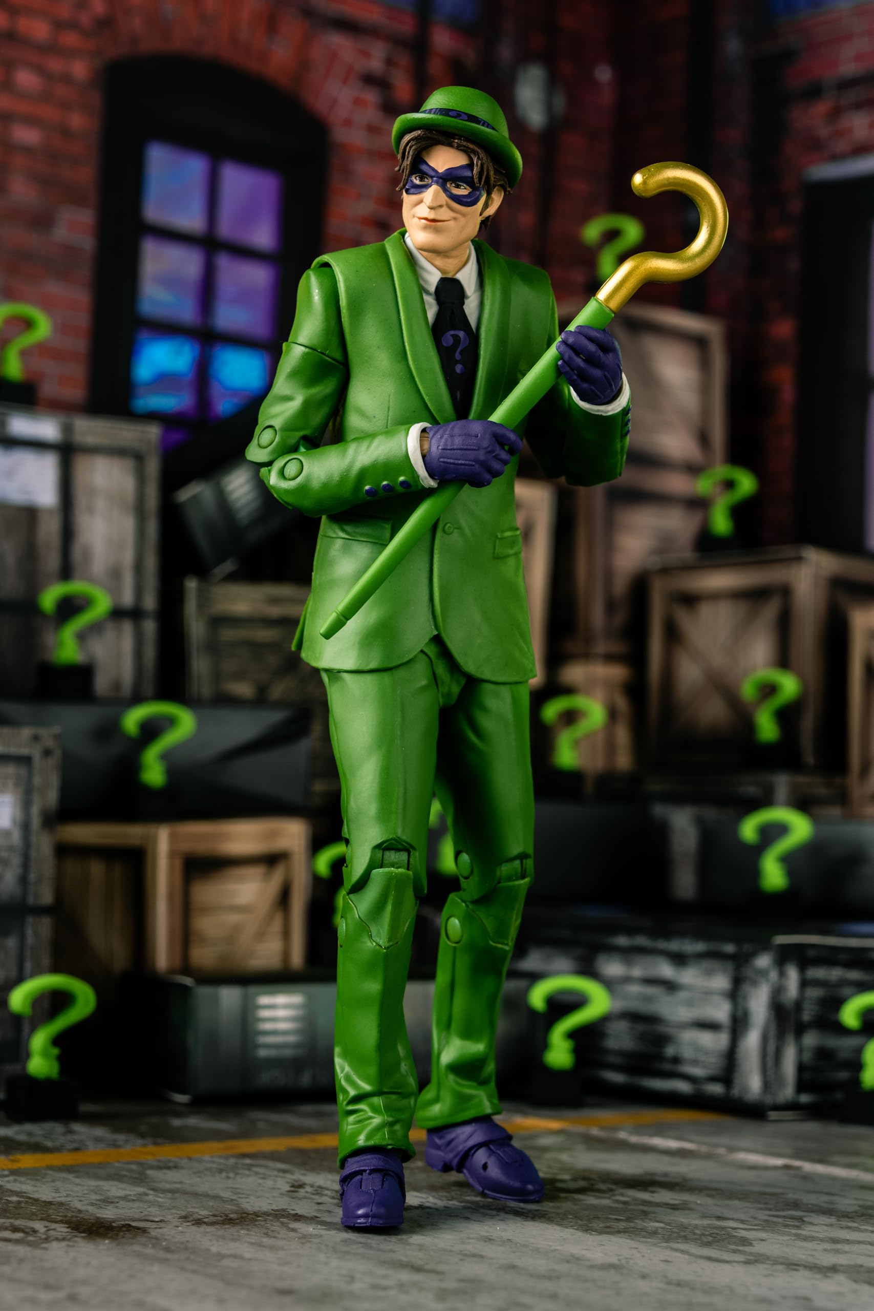 Riddler art card back reveals biography for added lore