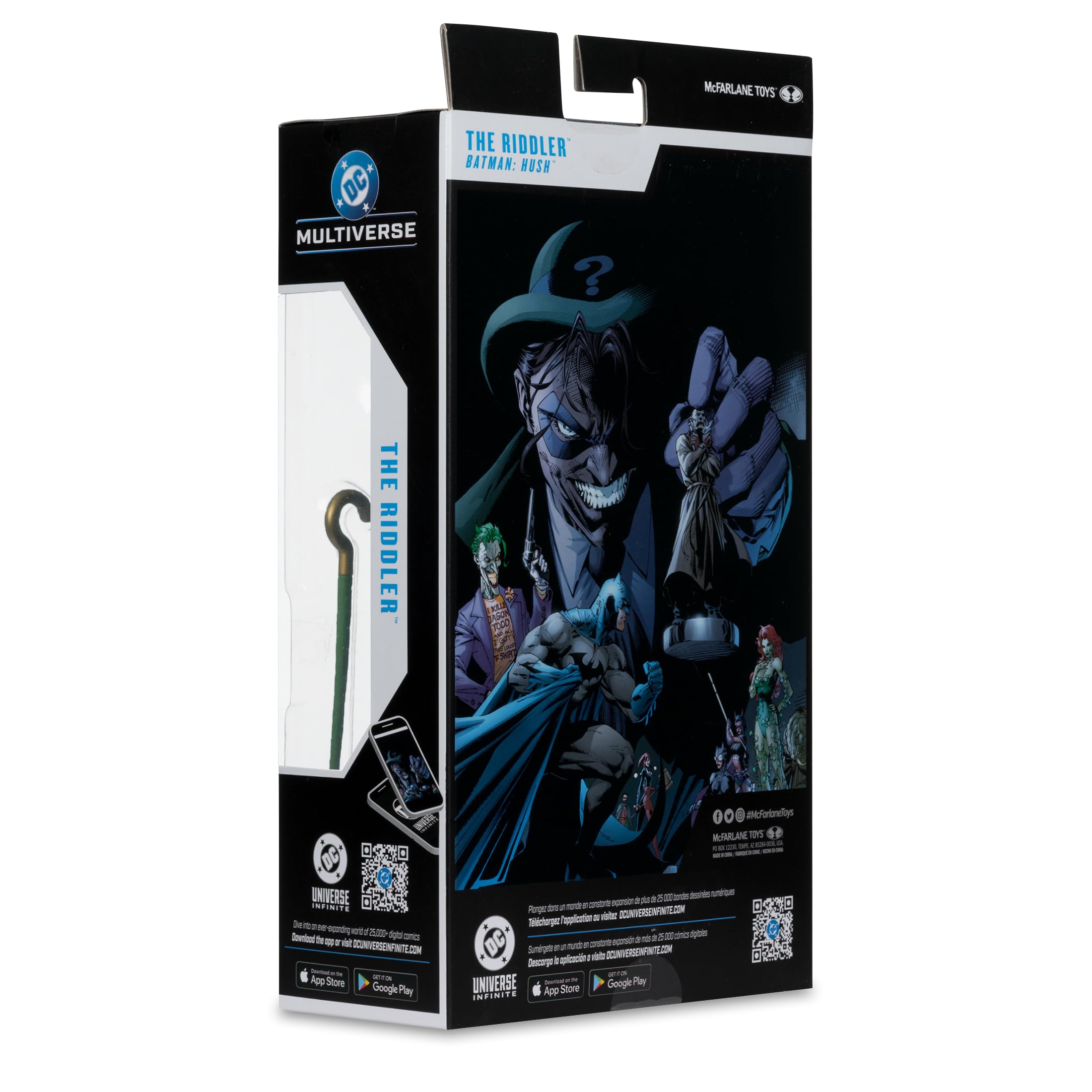 Compact 7-inch scale fits into existing figure displays