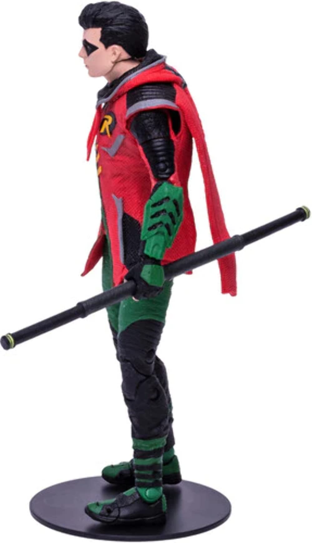 McFarlane Toys Robin staff accessory included for dynamic posing