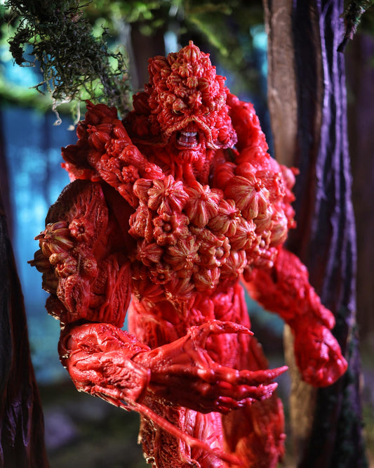 Swamp Thing Planet Rann figure detail showing dynamic pose possibilities