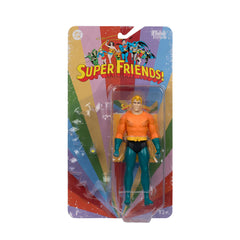 McFarlane Toys DC Retro Aquaman rich sculpt with comic-inspired details.