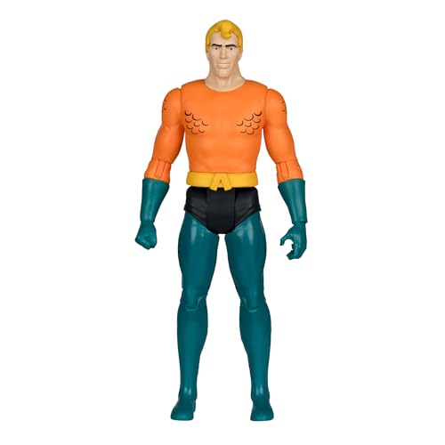McFarlane Toys DC Retro Aquaman radio accessory included for authentic retro play.