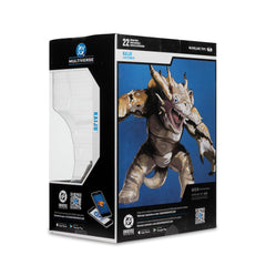 Display-ready setup featuring McFarlane Toys DC Superman Kaiju