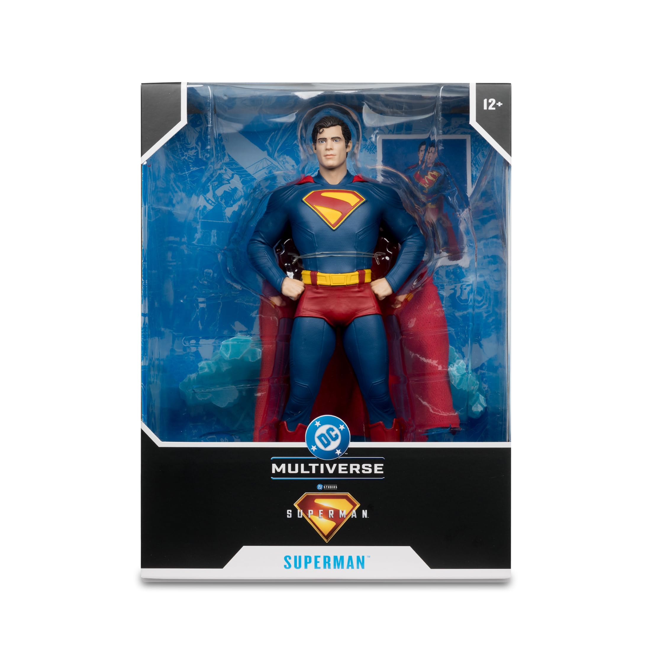 McFarlane DC Superman statue cape wired, flexible drape for lifelike pose