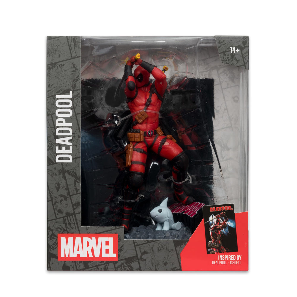Deadpool art card showcases cover art