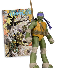 McFarlane Toys Donatello swappable head shows expression options for scenes