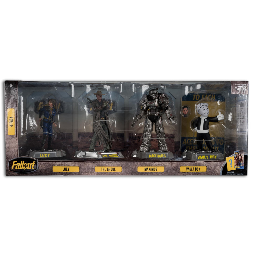 McFarlane Toys Fallout art card with certificate of authenticity.