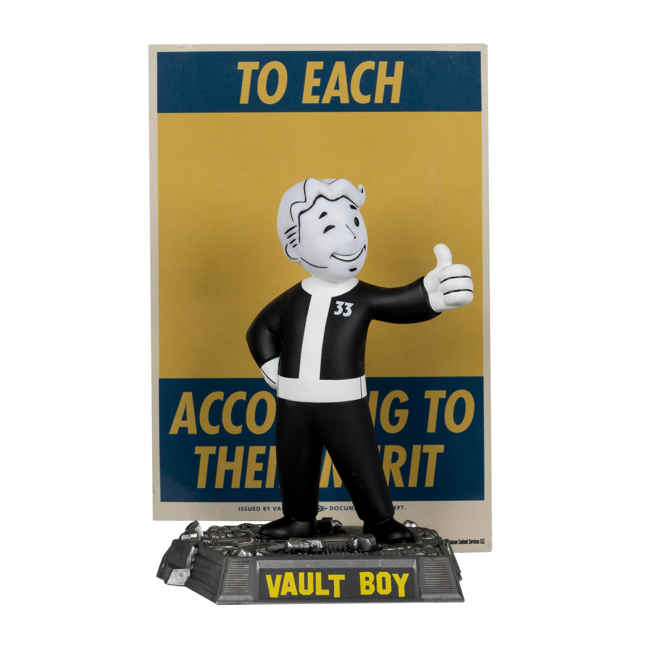 McFarlane Toys Fallout environmental base adds stability and drama.