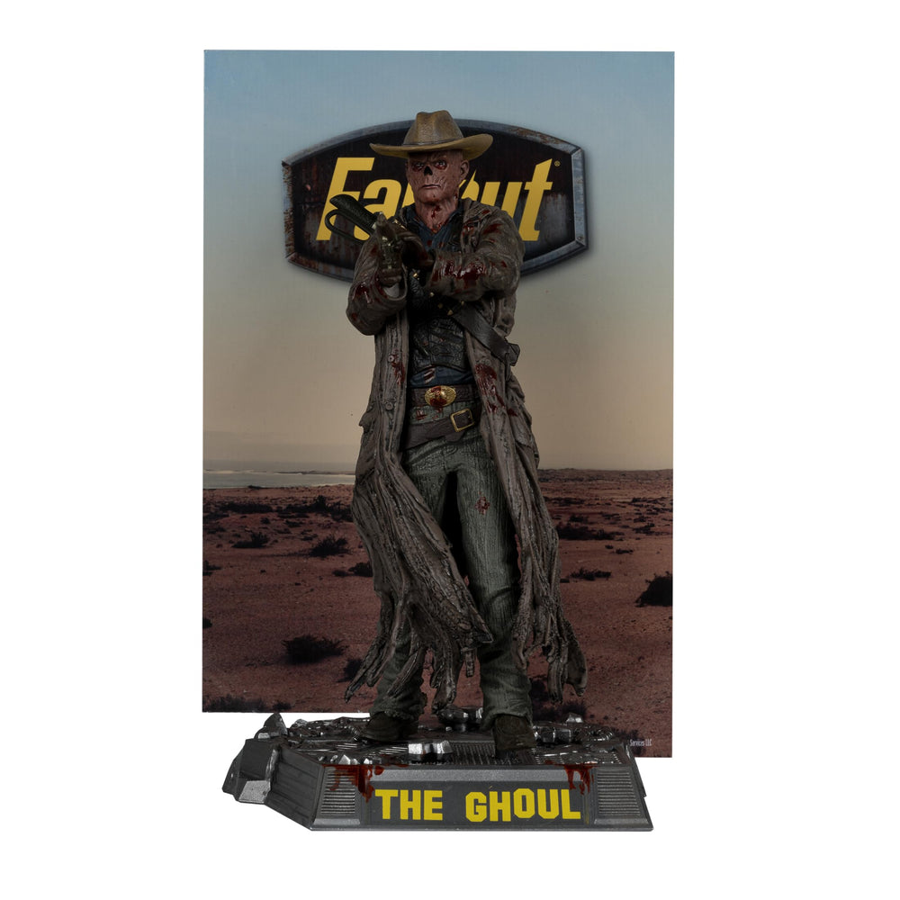 McFarlane Toys Fallout Vault Boy 6in figure showcasing classic deco.
