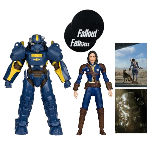 McFarlane Toys Fallout 4 T-60 back view highlighting silhouette and pose potential