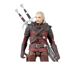 McFarlane Toys Geralt steel sword included for versatile dioramas