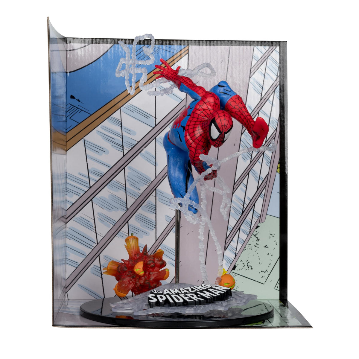 McFarlane Toys Spider-Man 1:10 scale scene base for impressive display