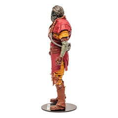 Fine sculpted textures highlight armor, enhancing display for serious collectors.