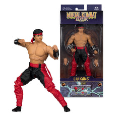 McFarlane Toys Liu Kang battle diorama scene for collectible storytelling