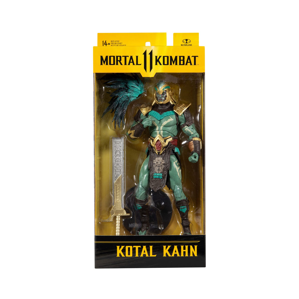McFarlane Toys Mortal Kombat window box packaging elevates shelf presence.