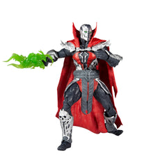 Malefik skin detailing on McFarlane figure echoes MK11 aesthetics.