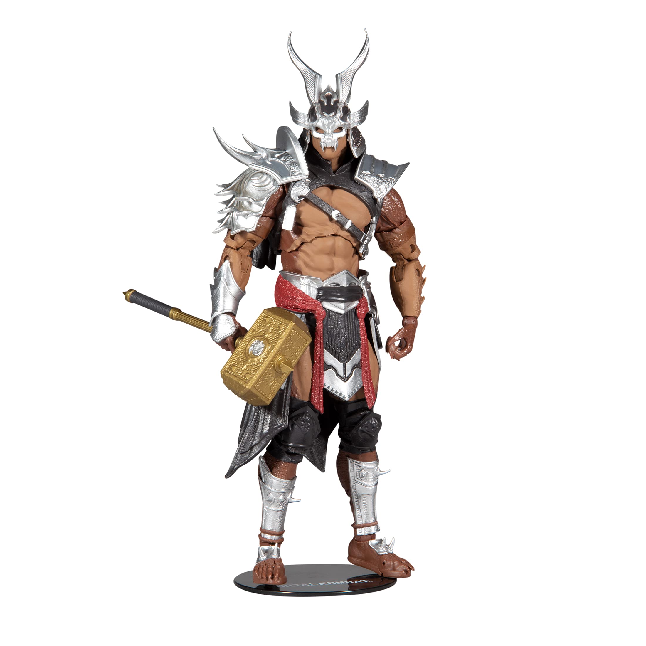 McFarlane Toys Mortal Kombat Shao Kahn figure, 7-inch scale for display and posing