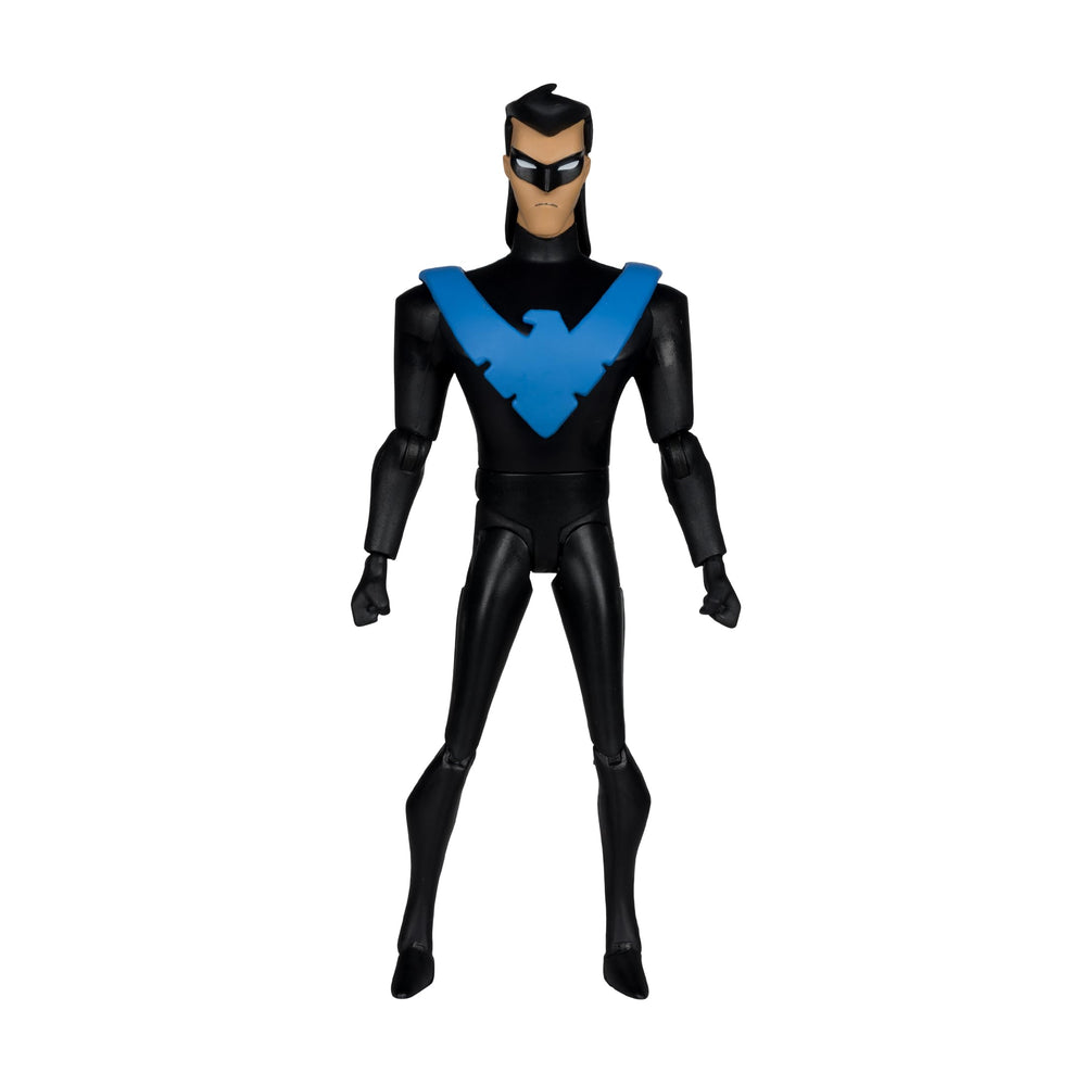 McFarlane Nightwing 6in figure base enables stable, dynamic display.