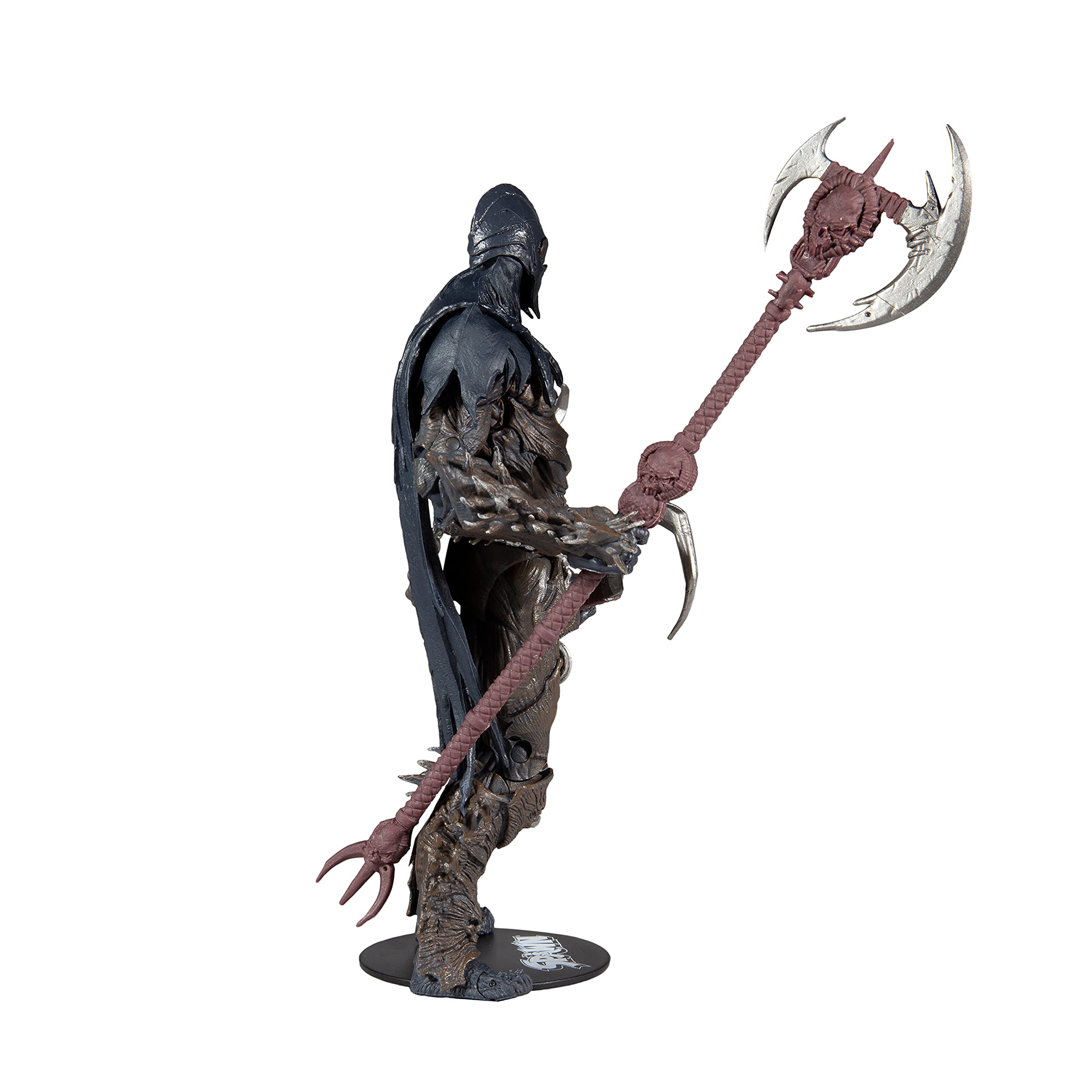 McFarlane Toys Raven Spawn 7-inch figure ultra articulation enables full poseability.