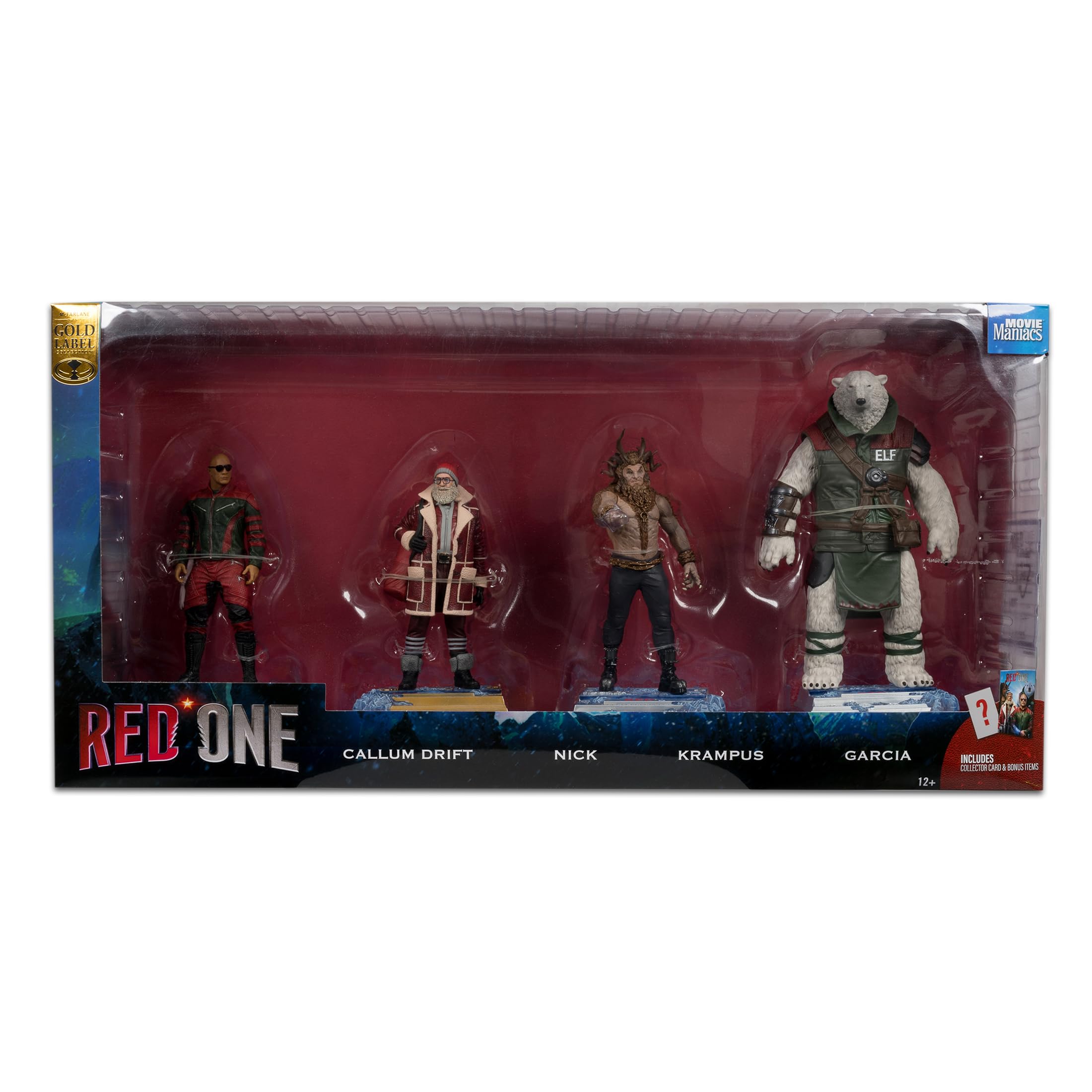 Collectible art card included with Red One pack