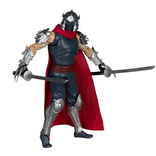 Shredder with katana weapons for action-ready visuals