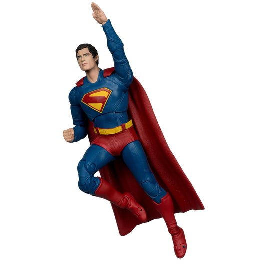 McFarlane Superman 2025 full-body figure for dynamic display.