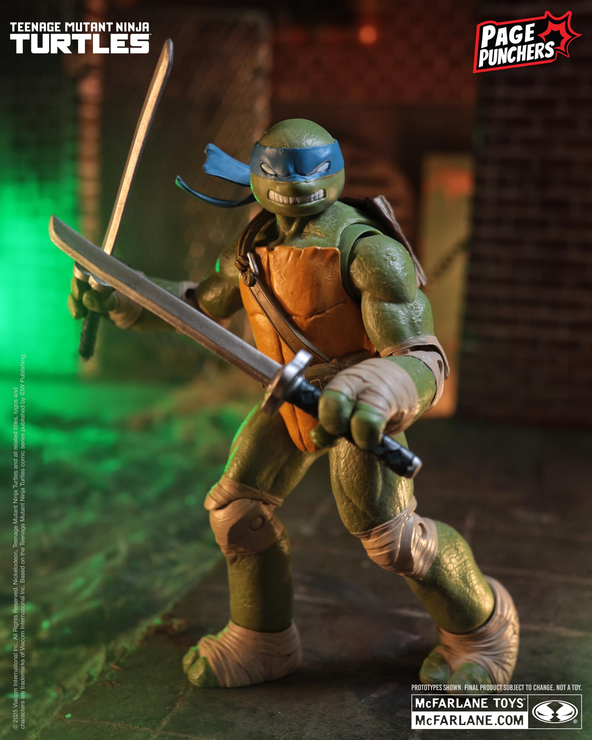 McFarlane Toys Page Punchers blister card packaging highlights collectibles.