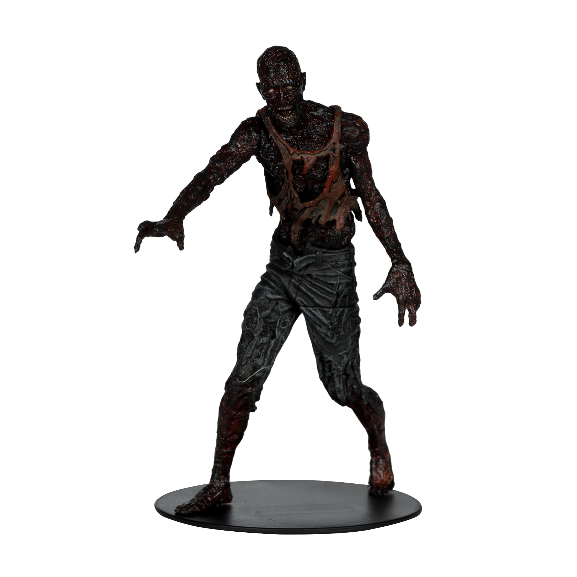McFarlane Toys Walking Dead Charred Walker with scorched finish for bold display