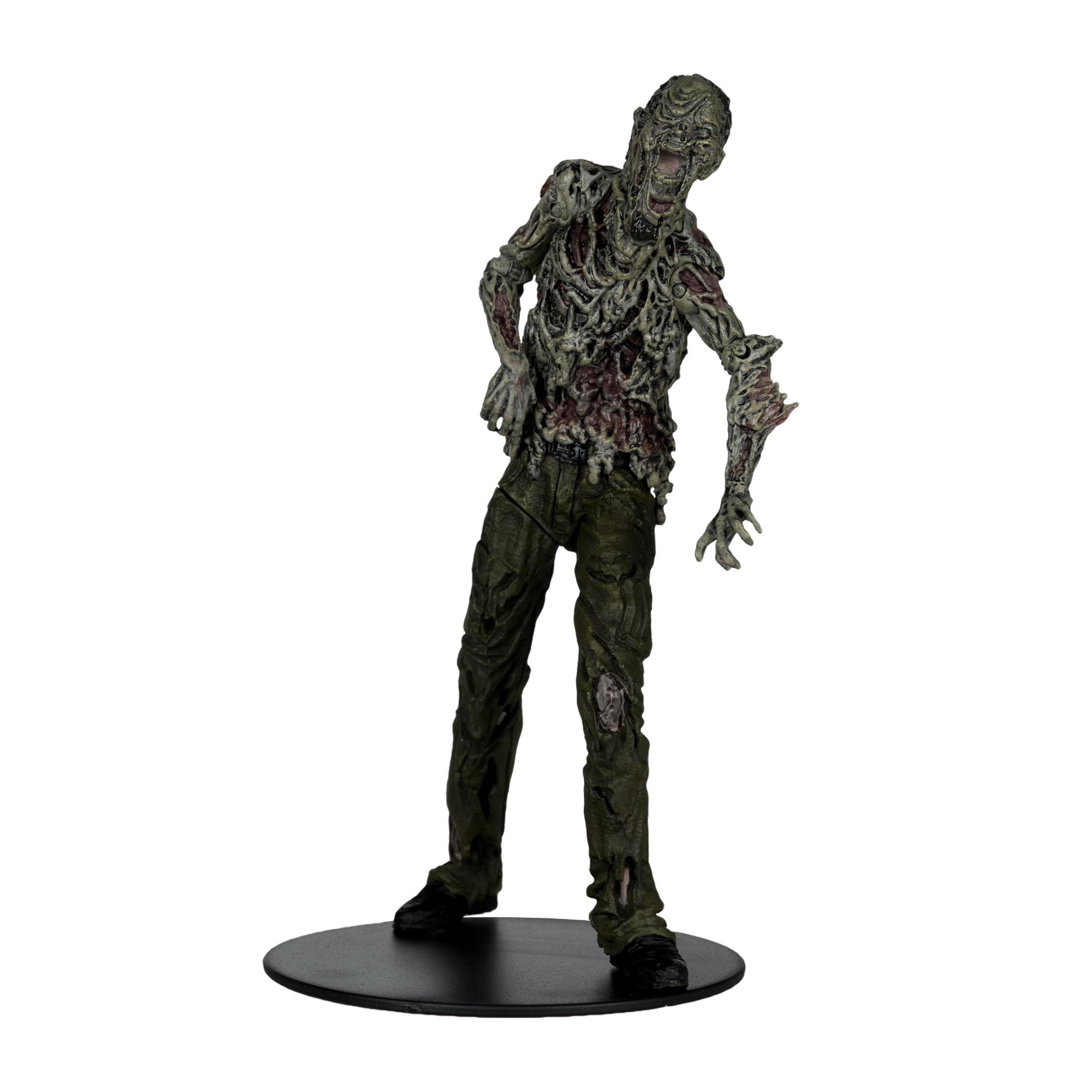 McFarlane Toys Walking Dead Charred Walker with flames-like texture