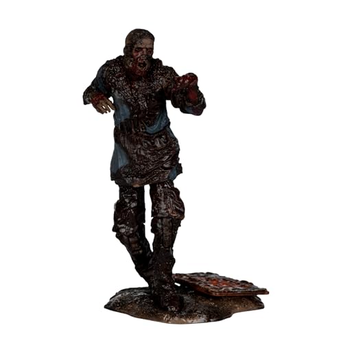 McFarlane Toys Walking Dead Walker base, sign, and scene enhancement