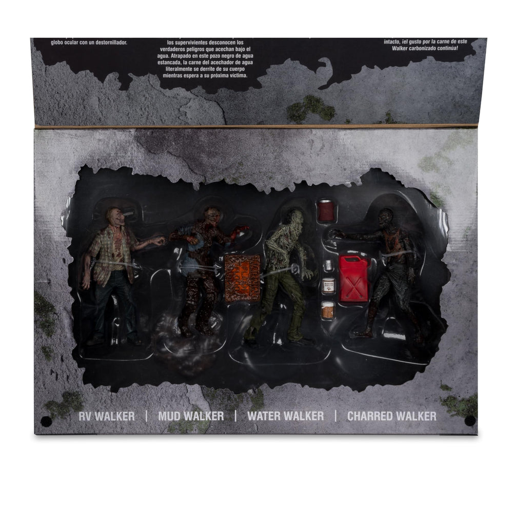 McFarlane Toys Walking Dead Mud Walker with decomposing mud detail and base
