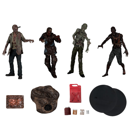 McFarlane Toys Walking Dead Water Walker highlights texture for standout display