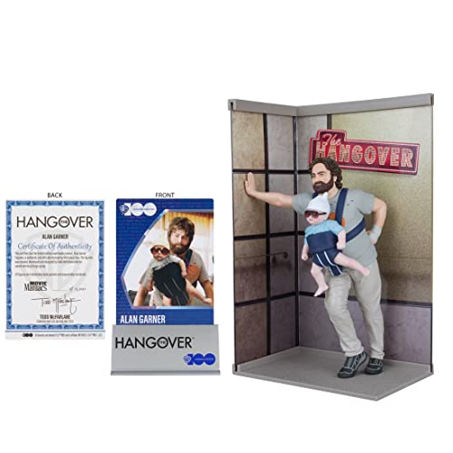 McFarlane Toys WB100 Alan Garner backdrop for dramatic diorama.