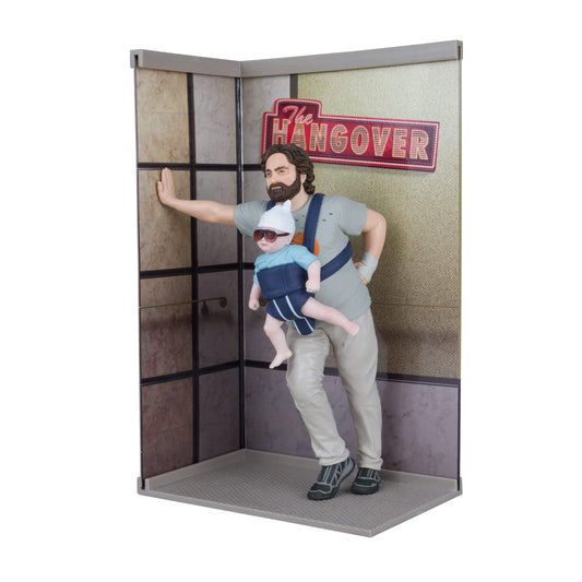 McFarlane Toys WB100 Alan Garner figure in intricate display pose.