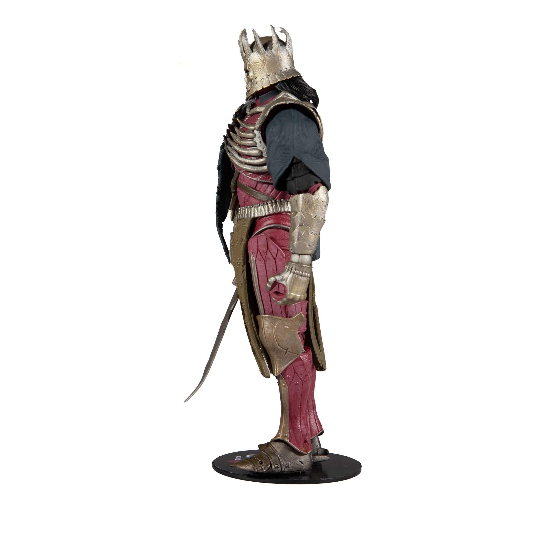 Eredin Breacc Glas figure with sword and base for dynamic posing