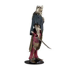 Eredin Breacc Glas with sword and base ready on display