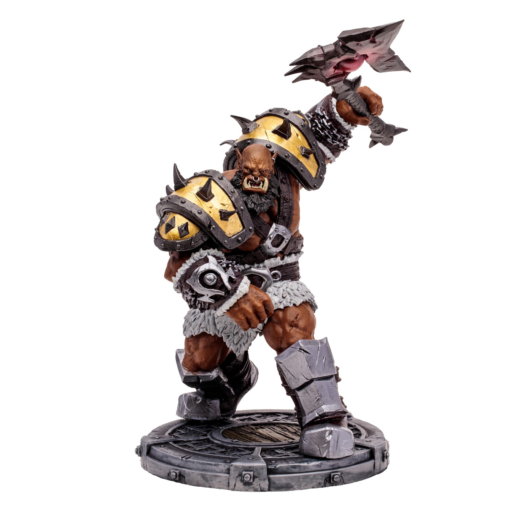 McFarlane Toys World of Warcraft display base anchors your collection for stability