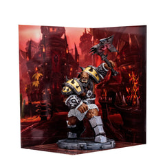 McFarlane Toys World of Warcraft packaging art enhances presentation