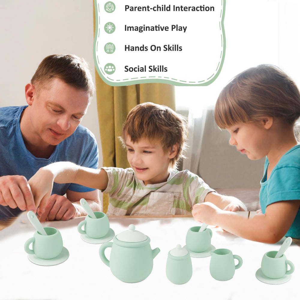 MCGMITT silicone creamer container offers convenient pretend creamer for tea.