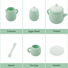 MCGMITT silicone spoons four, child-friendly for safe serving.