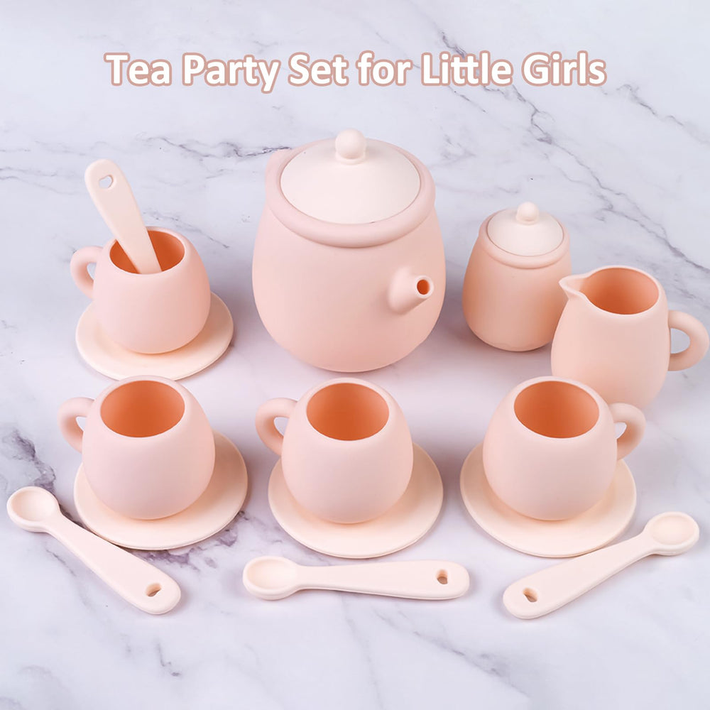 MCGMITT silicone sugar bowl with lid for organized pretend tea