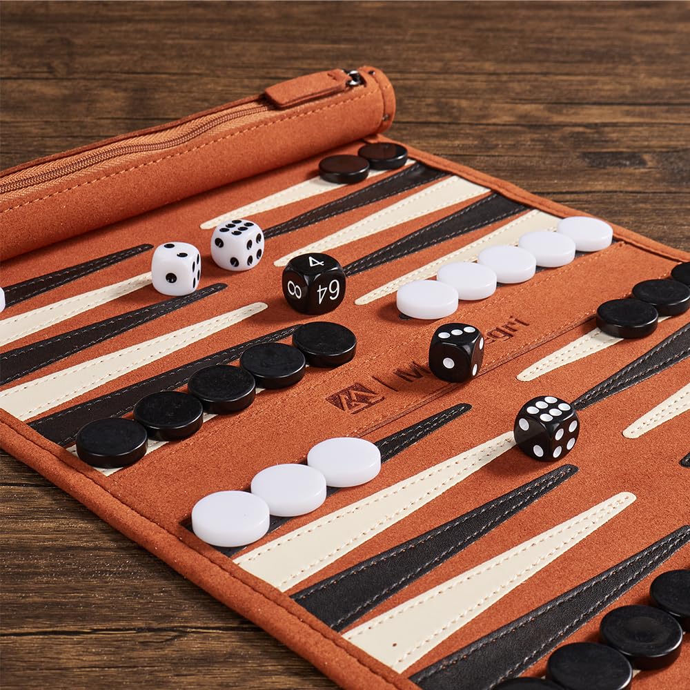 McGregri Backgammon multiplier dice enhances strategic play.