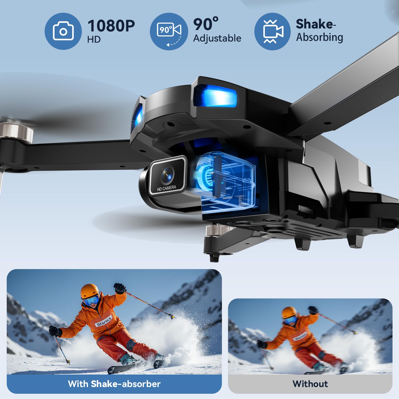 MCJDHJJ drone gesture selfie for quick photos