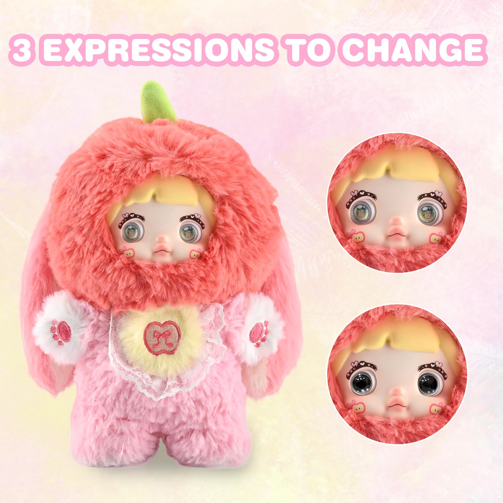 Mckkymi fruit plush series 3 with hidden edition design, surprise value for fans