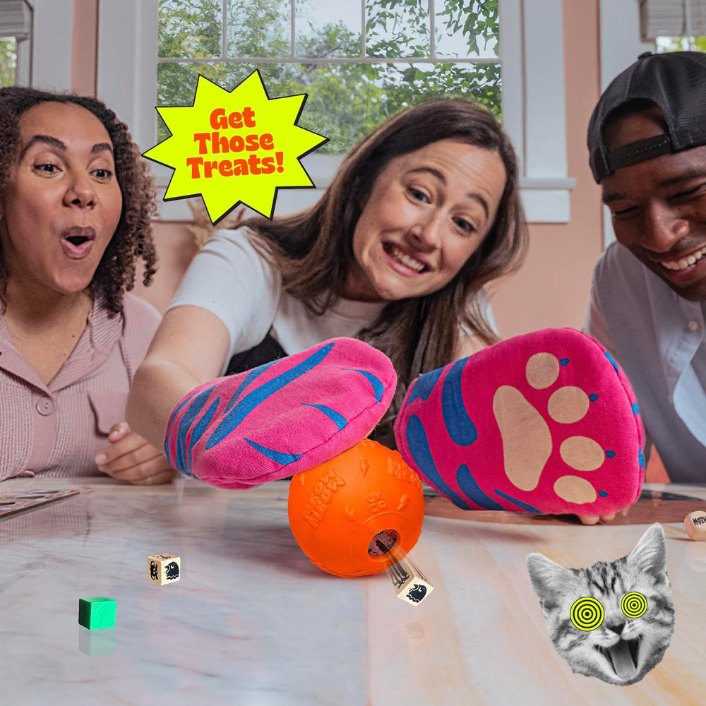 MCMILLER ENTERTAINMENT Cat Mitt Game eco-friendly materials on display