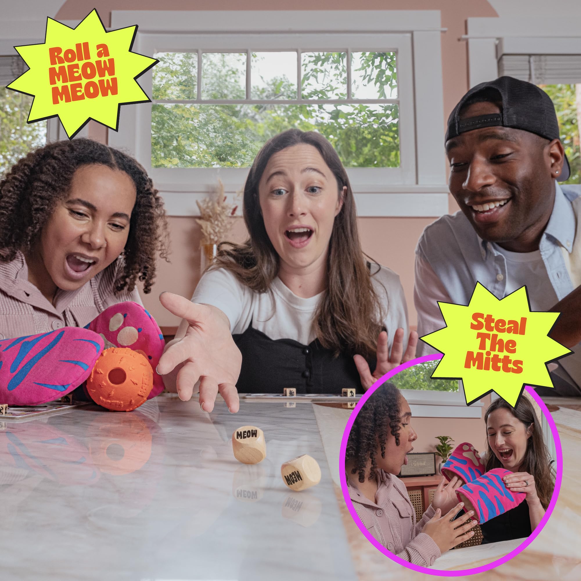 MCMILLER ENTERTAINMENT Cat Mitt Game Proficient Puss edition adds extra strategy