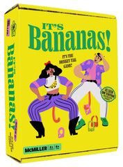 It’s Bananas game box by MCMILLER ENTERTAINMENT, ideal for family game nights.
