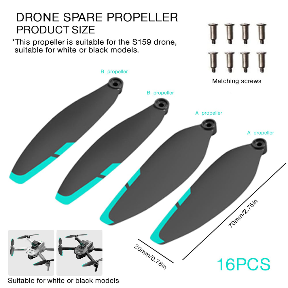 mcokoe 2.75-inch universal propellers fit most 250mm drones for easy maintenance