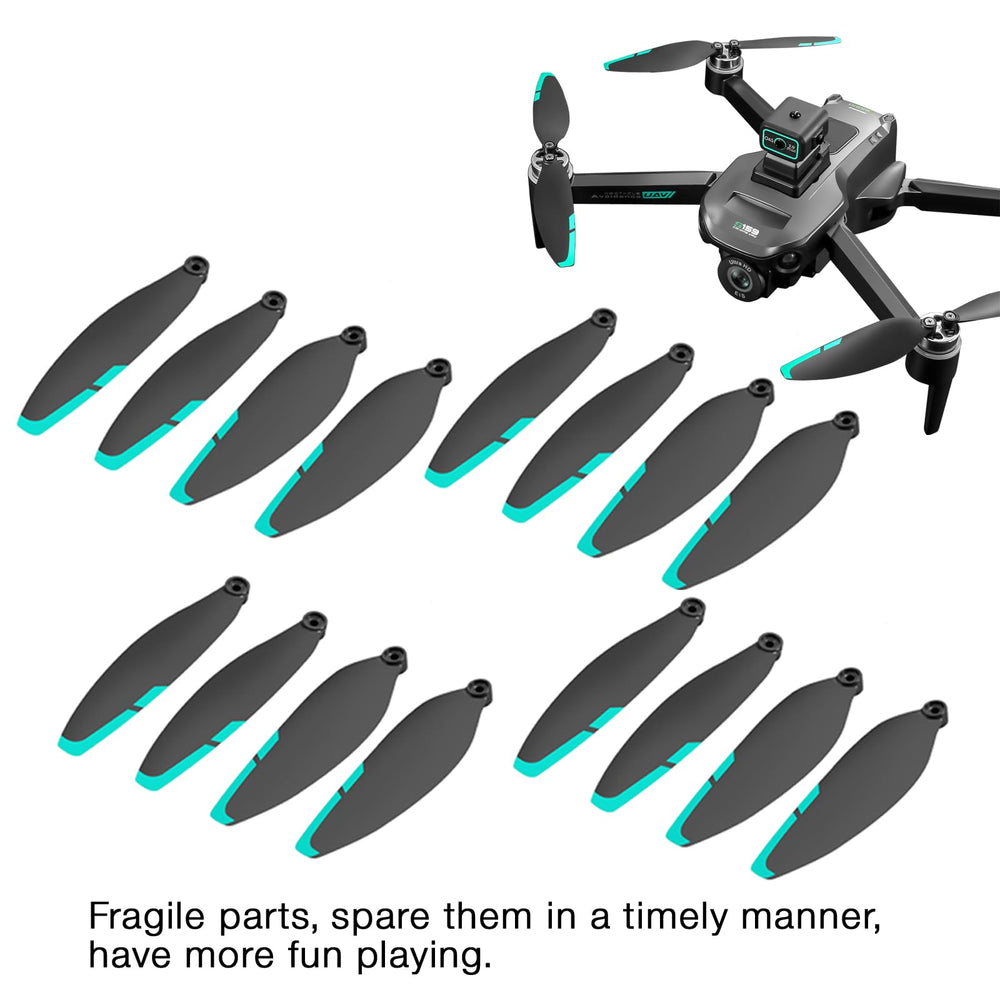 mcokoe low-noise quick-release propellers for fast on-the-spot replacements