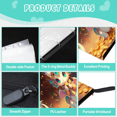 MCPESAS zipper closure and wrist strap for secure portable use